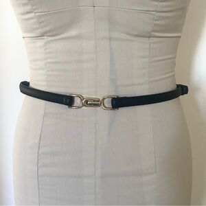 4/$20- Adjustable Belt with Gold Buckle
